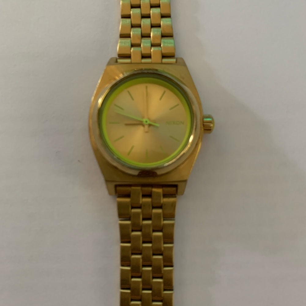 Nixon watch.
